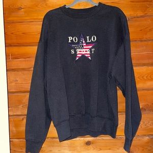vintage polo sport sweatshirt